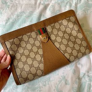 Vintage Gucci Ophidia Clutch - Very Good Condition
